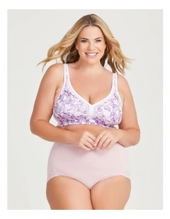 Wirefree Cooling Lounge Bra in Floral Paisley