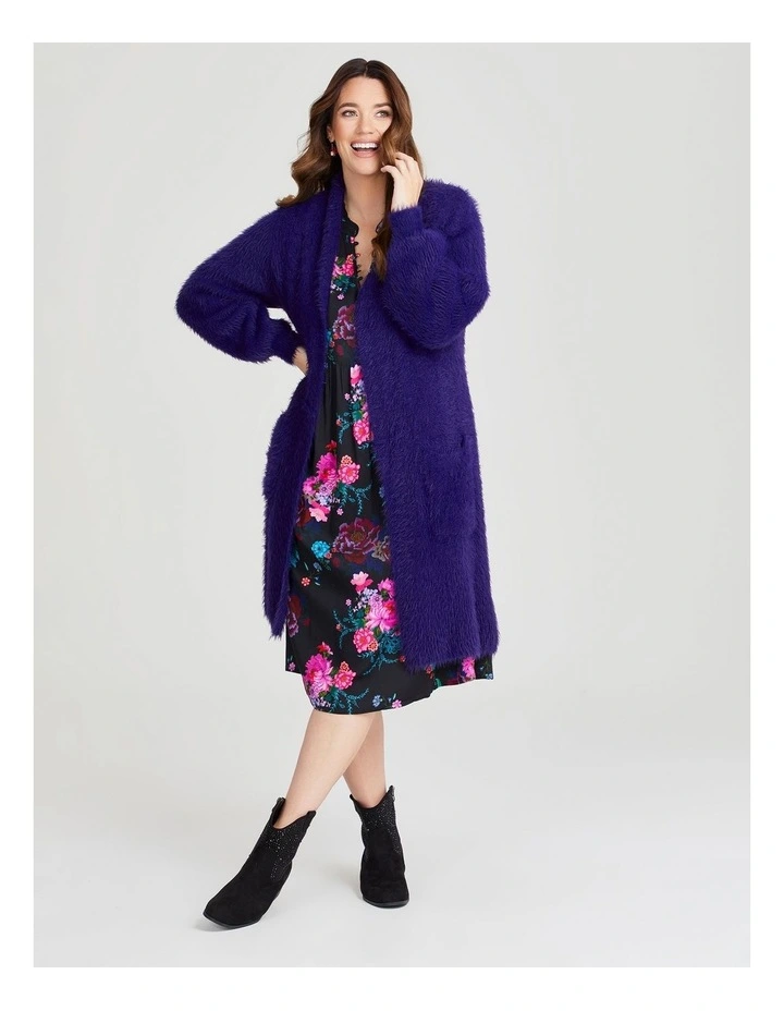 Floral Bouquet Dress in Print image 4