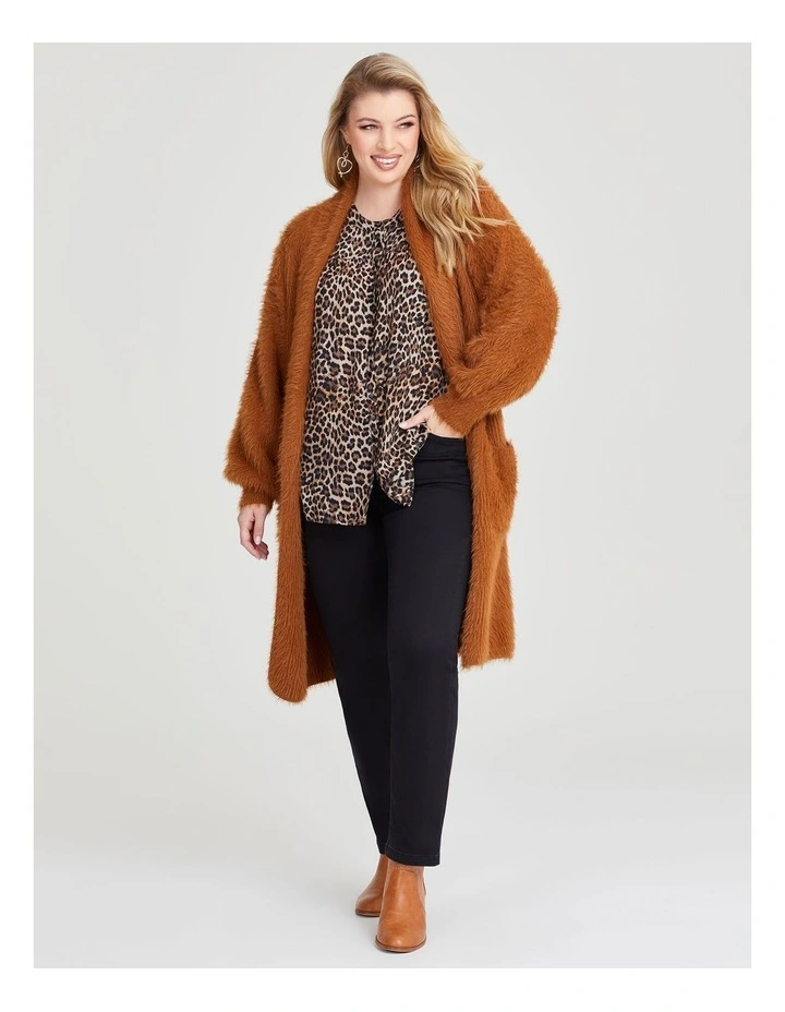 Natural Leopard Shirt in Print image 5