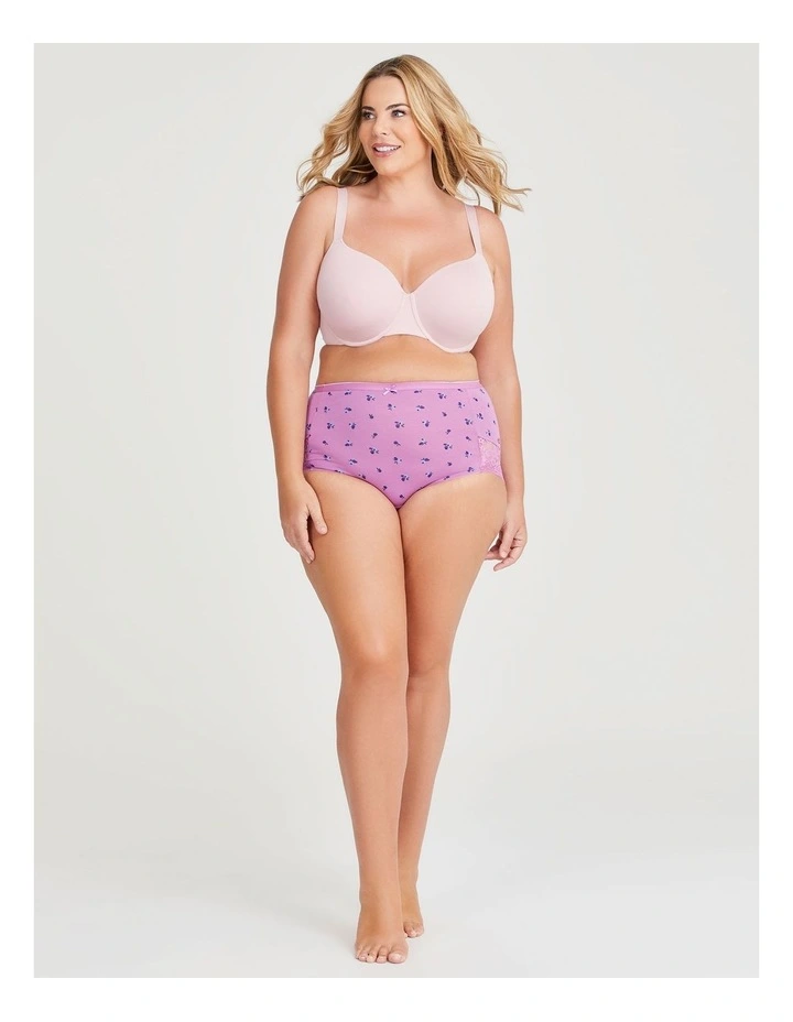 Bamboo Lace Briefs 2Pk in Print image 4