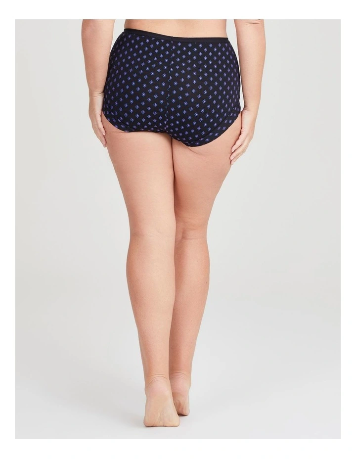 Bamboo Spot Briefs 2 Pack in Geo Print image 3