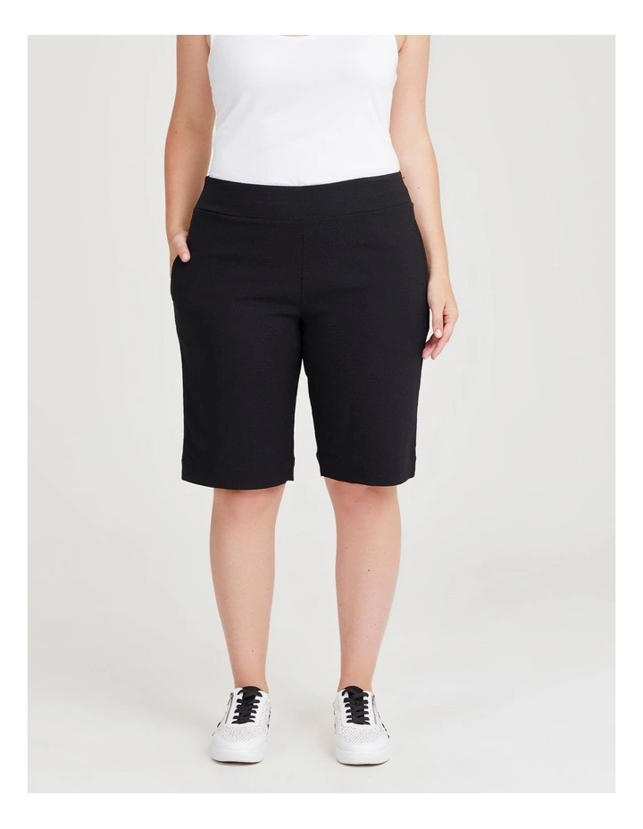 Jacquard Short in Black image 1