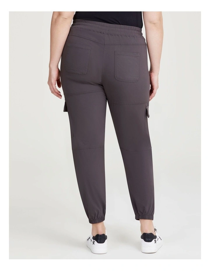 Castaway Pull On Cargo Pant in Gravel image 2