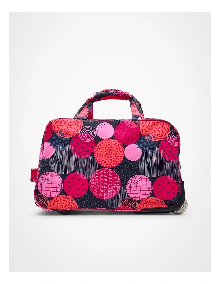 Weekender Bag On Wheels in Spot Print image 2