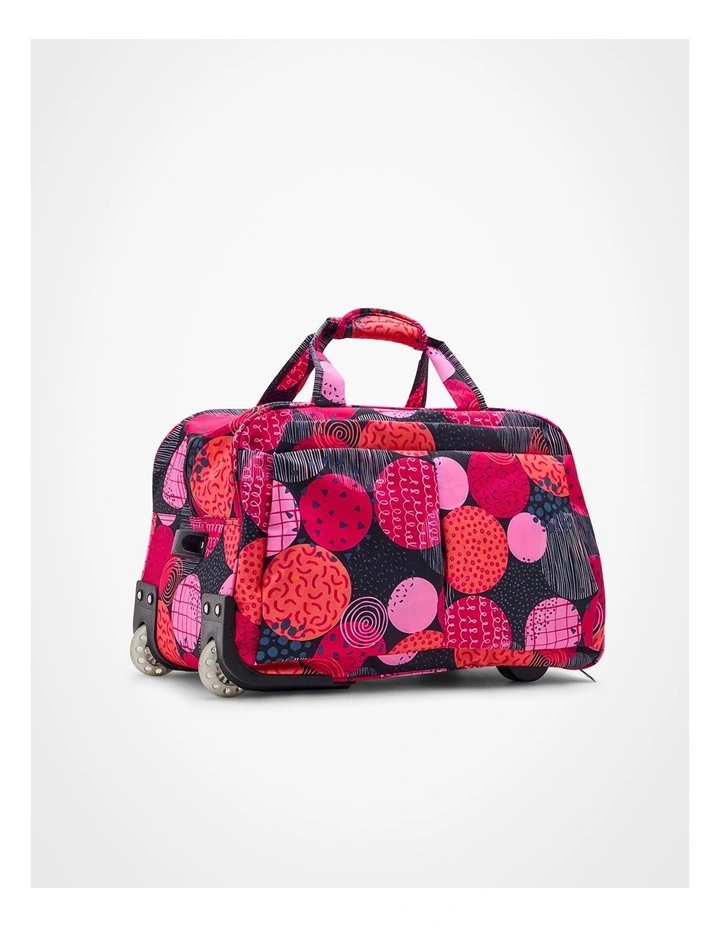 Weekender Bag On Wheels in Spot Print image 3