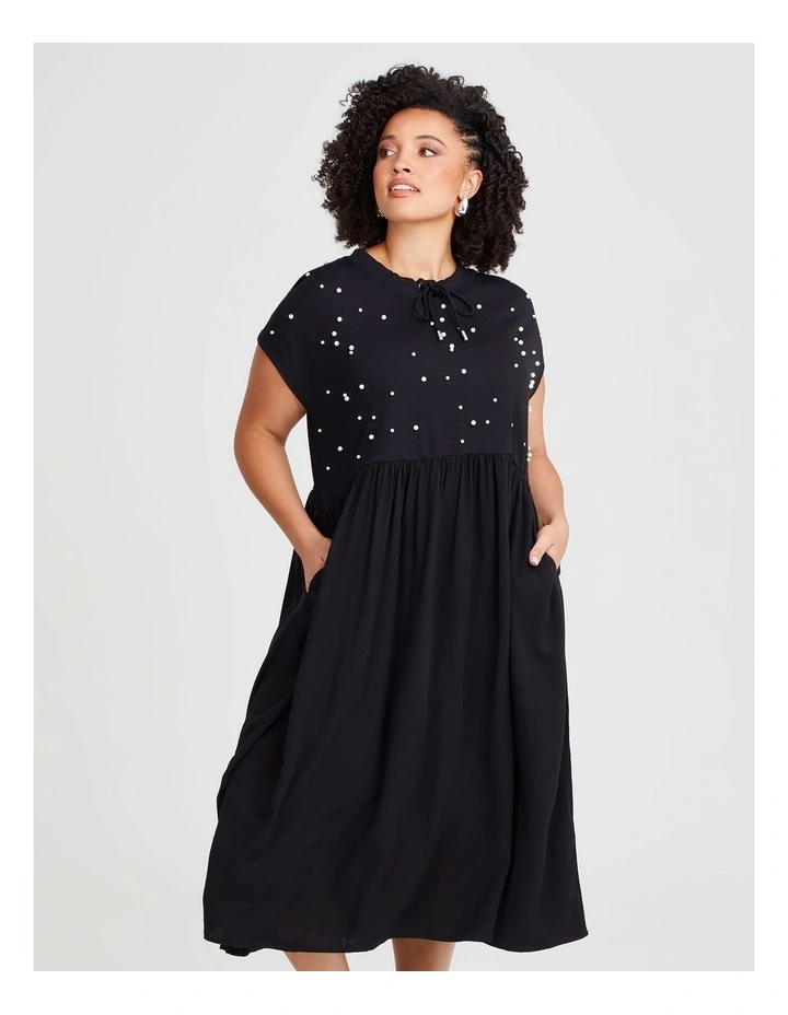 Bijou Dress in Black image 4