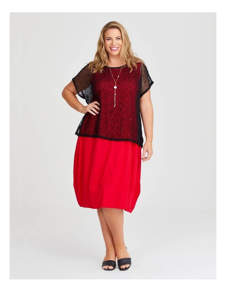 Mischa Over Top in Black image 4