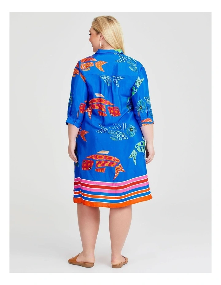 Kerri Natural Dress in Print image 2