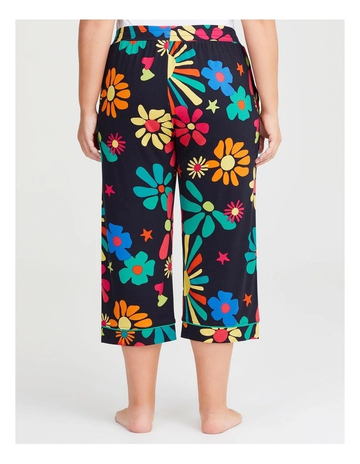 Bamboo Golden Summer Pyjama Pant in Print image 2