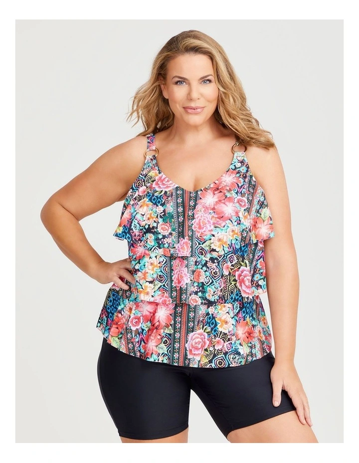 Blooming Meadows Frill Tankini in Print image 1