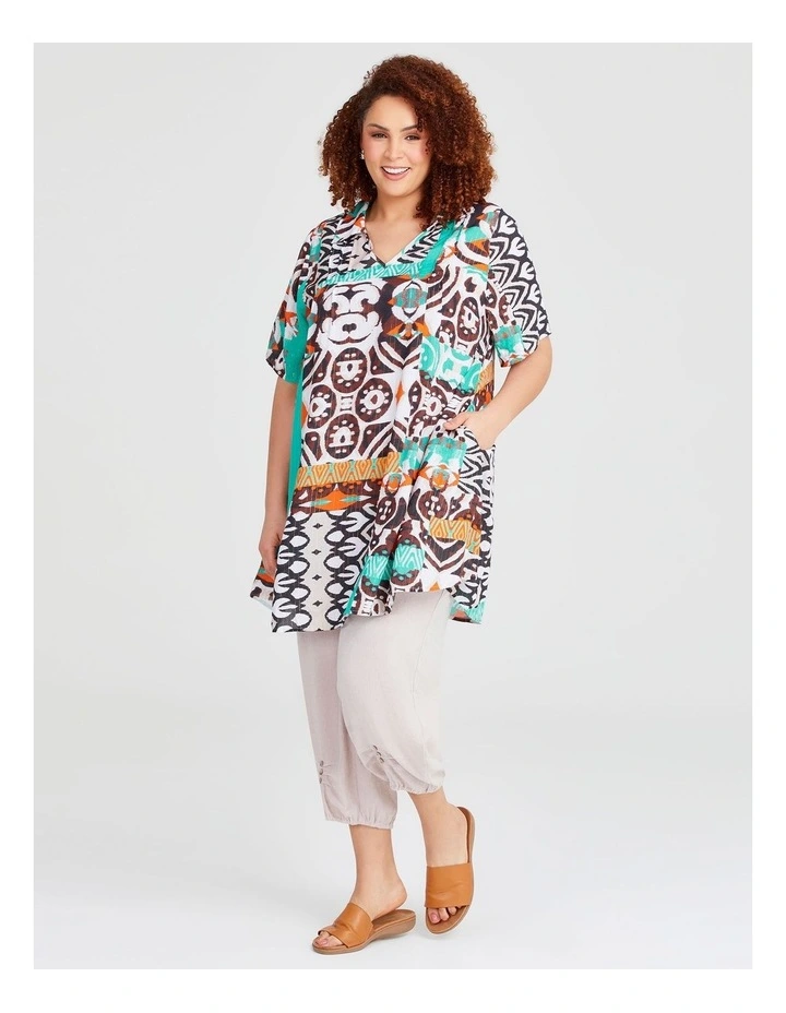 Revival Arizona Natural Tunic in Print image 3