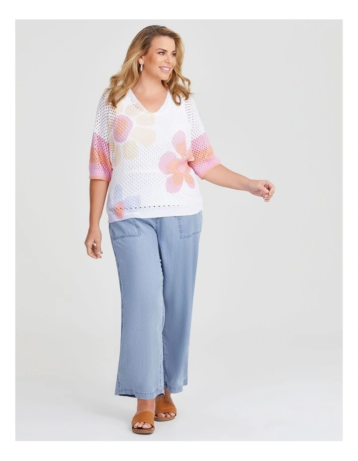 Essential Colin Marle Crew Neck T-Shirt in Dusty Blue image 6