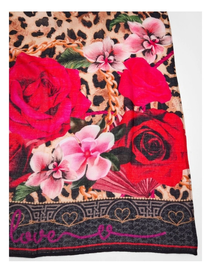 Animal Roses Cape Multi image 5