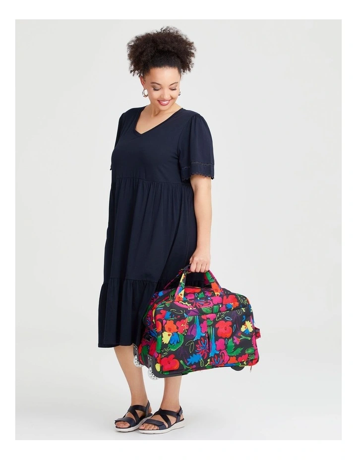 Weekender On Wheels Bag in Multi image 6