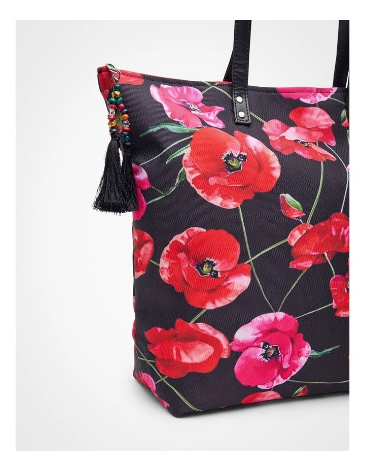 Purple Poppy Small Multi Purpose Tote main image 0