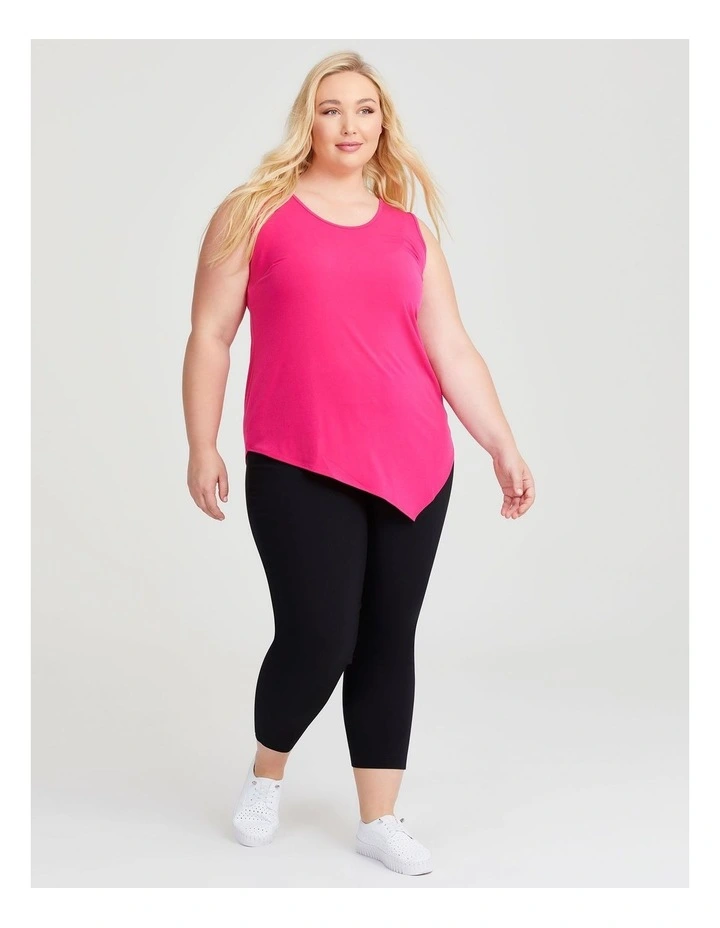 Luna Mix Media Tank in Pink image 3