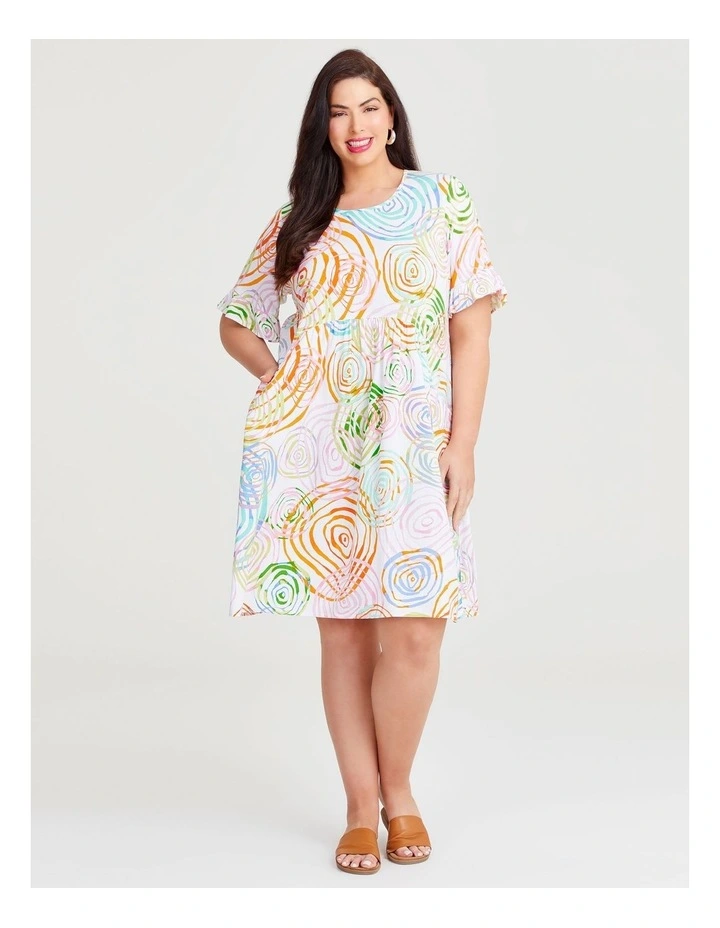 Everyday Empire Natural Dress in Multi image 1