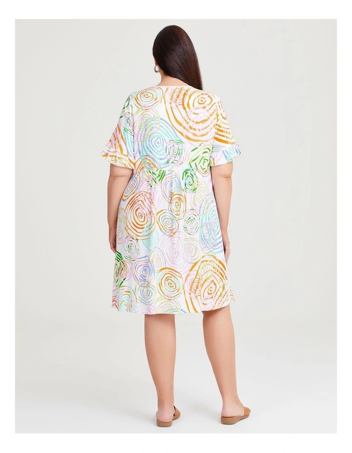 Everyday Empire Natural Dress in Multi image 2