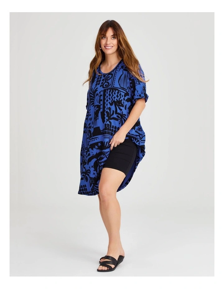 Natural Summer Spritz Dress in Print image 4