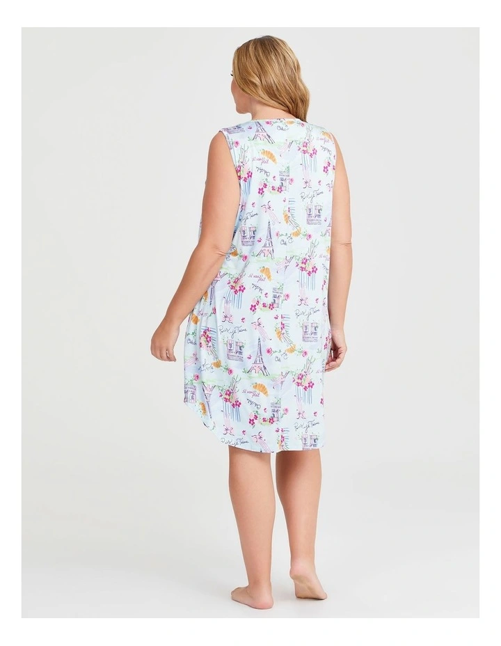 Bamboo Parisian Nightie in Print image 2
