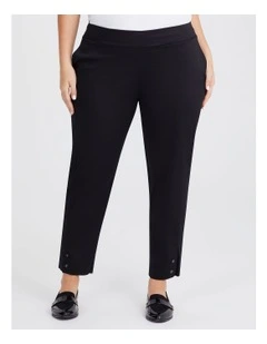 City Tapered Work Pant in Black