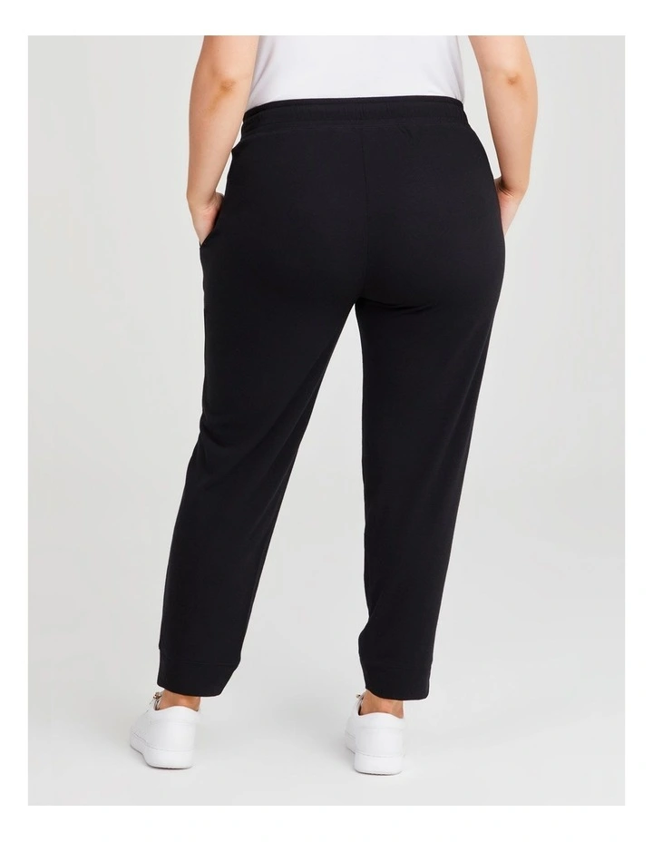 Casual Lounge Pant in Black image 2