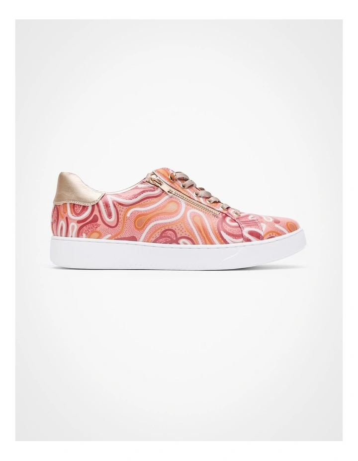 Elverina Garbara Zip Sneaker in Multi image 1
