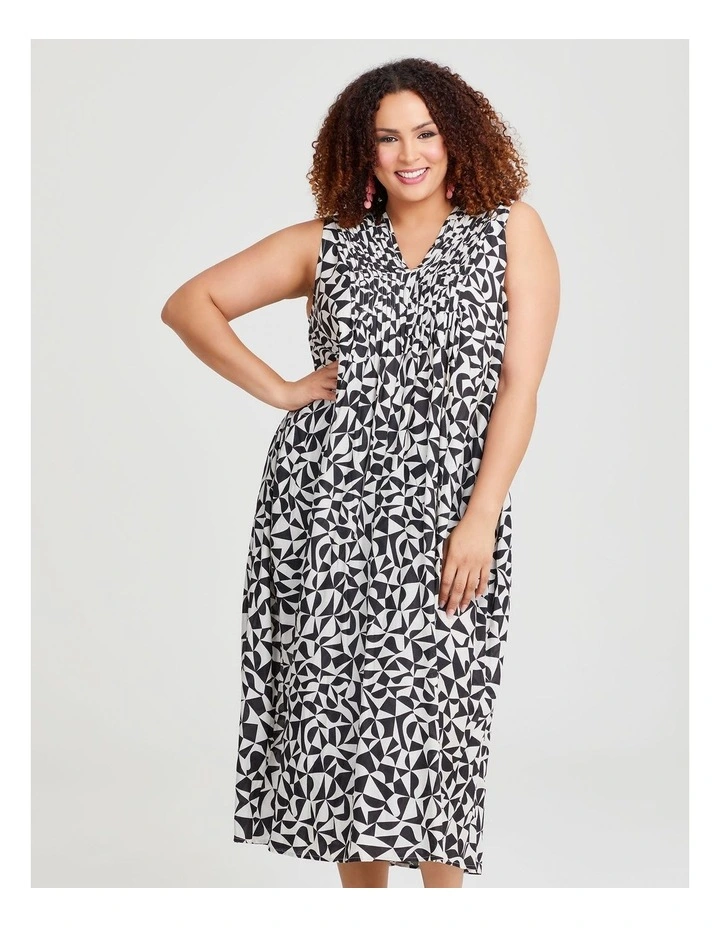 Fiesta Sleeveless Dress in Multi image 3