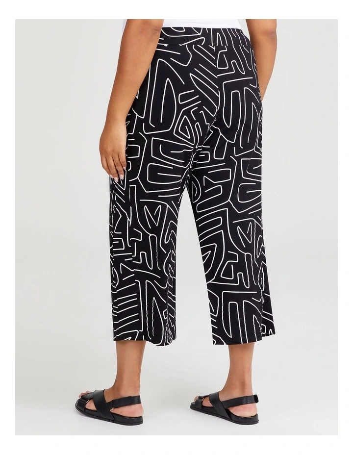 Natural Spritz Crop Pant in Print image 2