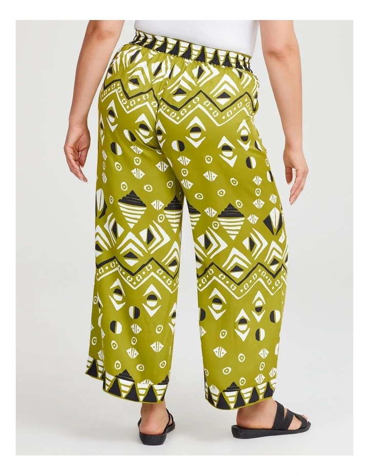 Natural Aztec Pant in Print image 2