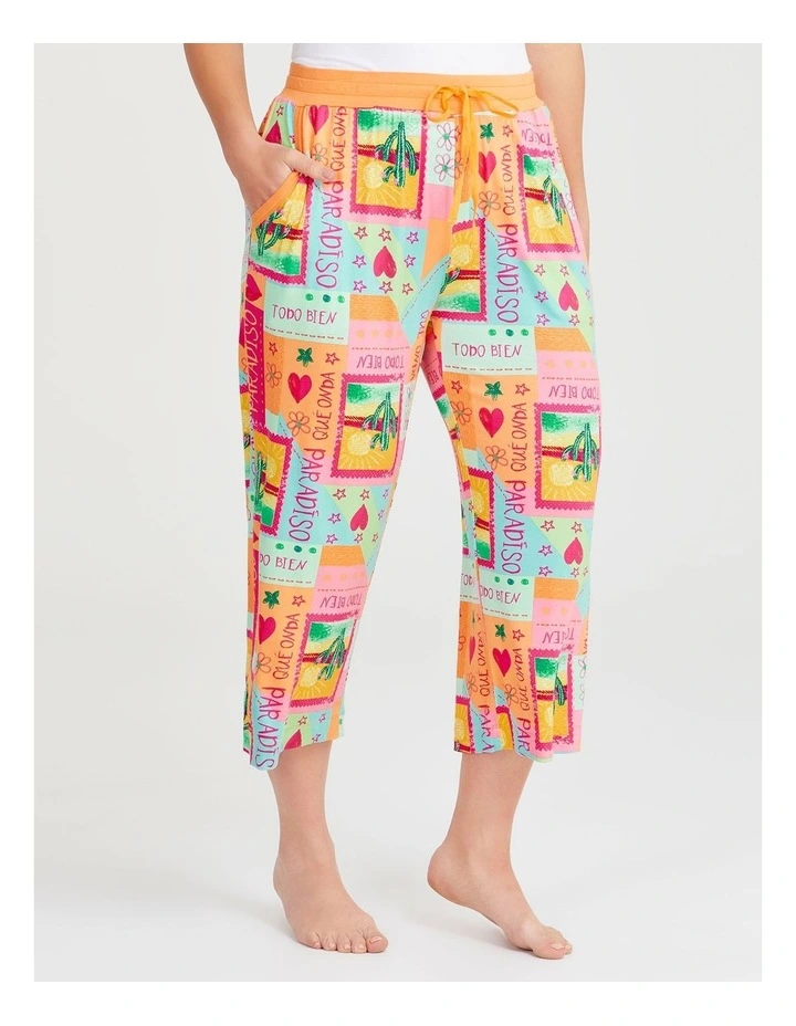 Bamboo Road Trip Pyjama Pant in Print image 1
