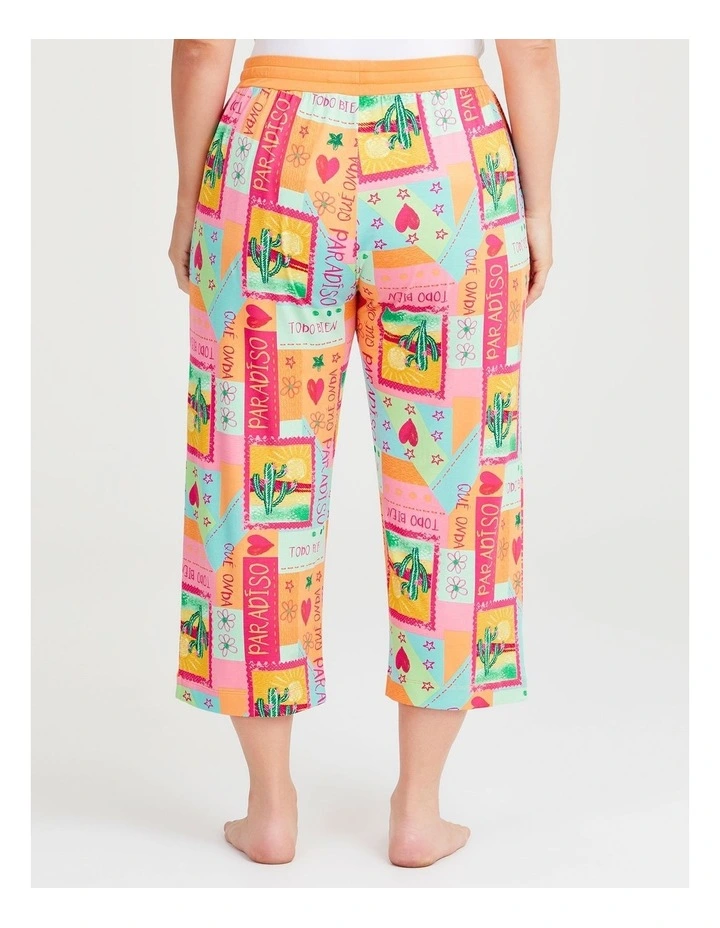 Bamboo Road Trip Pyjama Pant in Print image 2