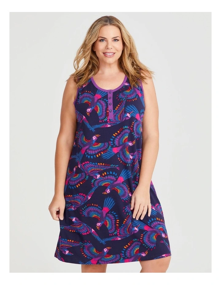 Australian Cotton Nightie in Print image 3