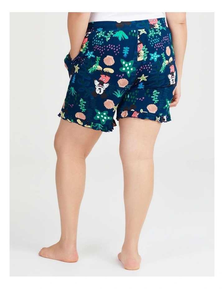 Mickey Seashore Pyjama Shorts in Print image 2