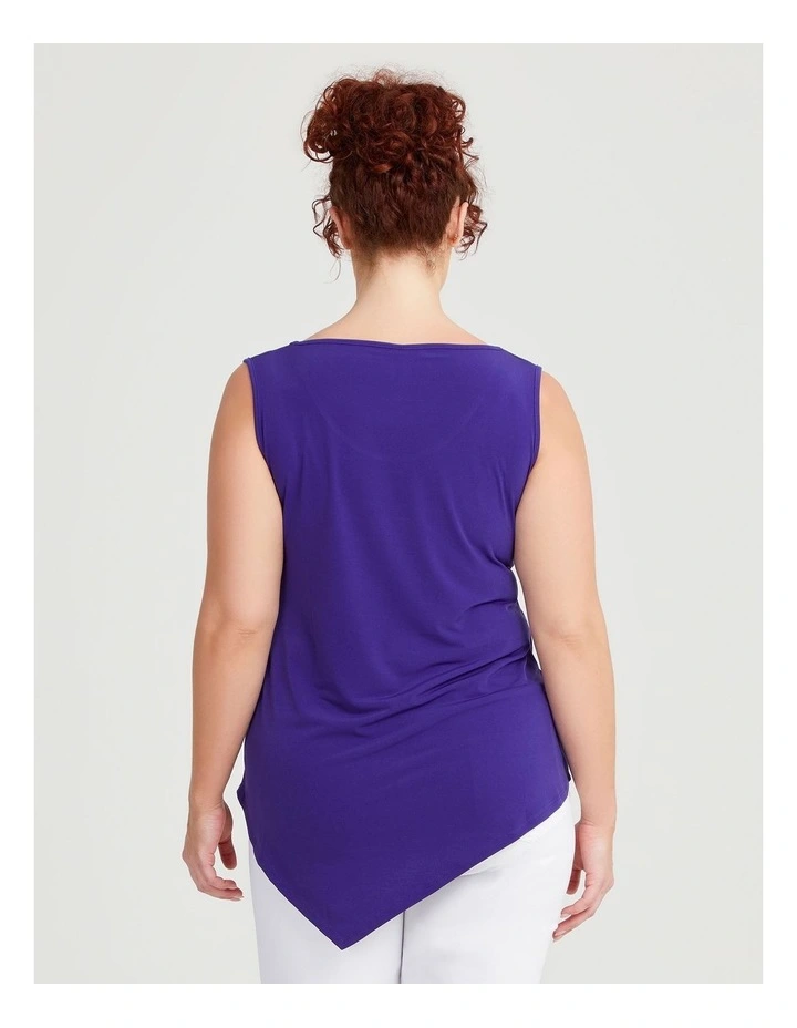 Luna Mix Media Tank in Iris image 2