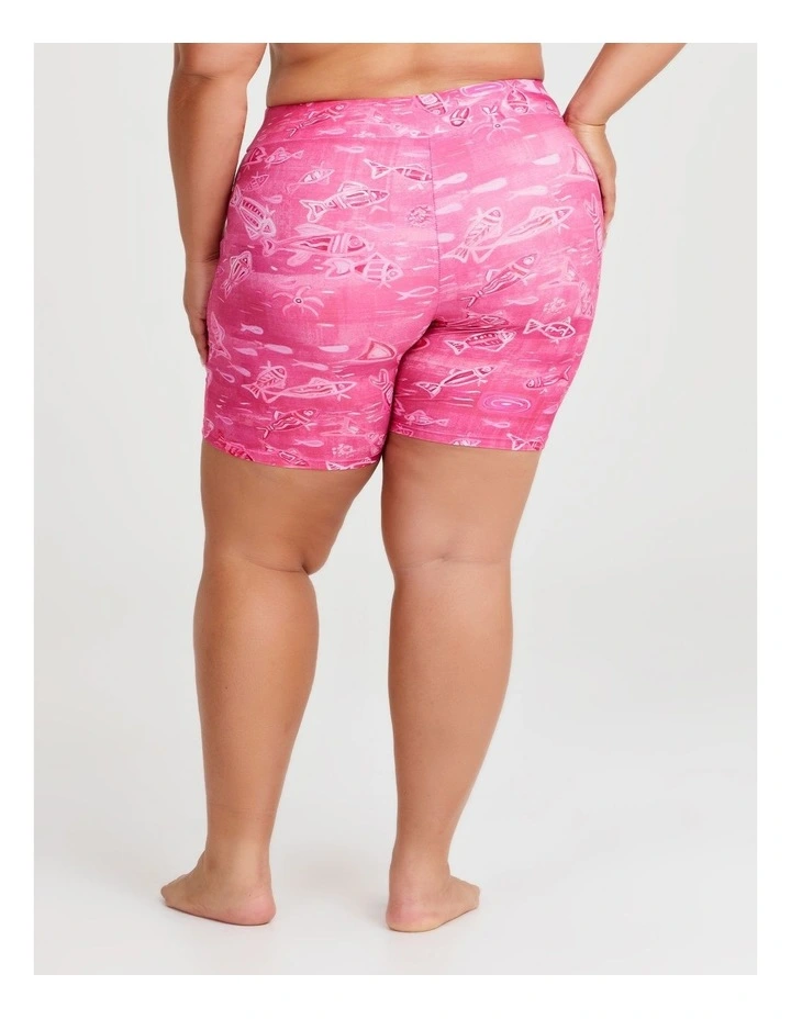 Elverina Daba Swim Shorts in Pink image 2