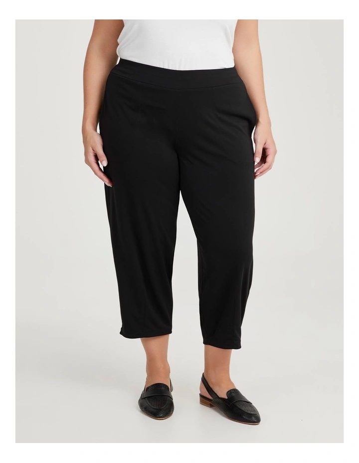 Petite Beaucoup Pant in Black image 1