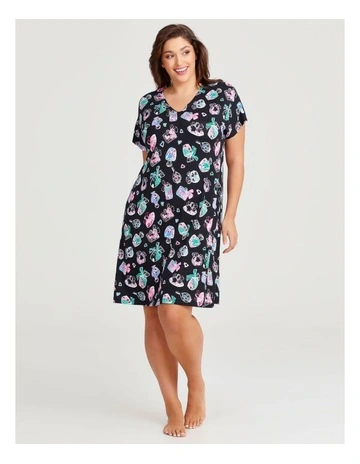 Bamboo Perfume Nightie in Print