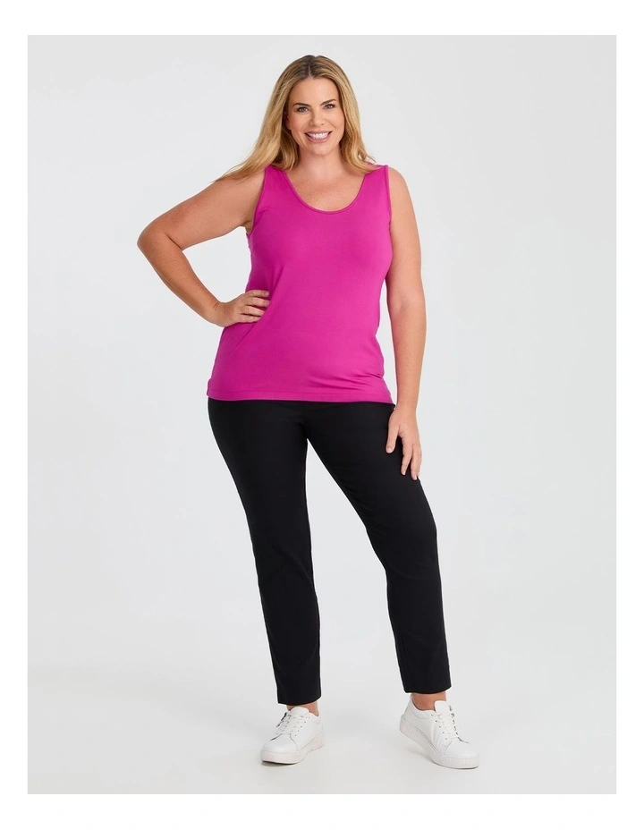 Bamboo Base Cami in Violet Pink image 3