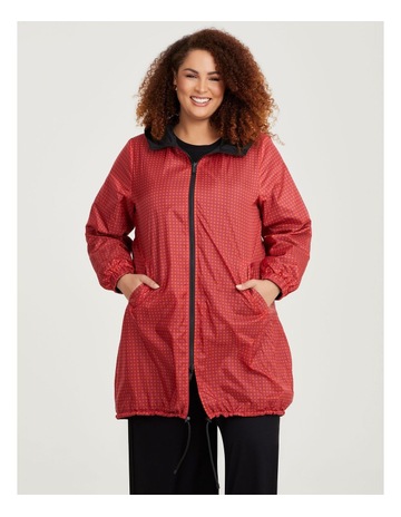 Reversible Shower Resist Lia Jacket in Multi