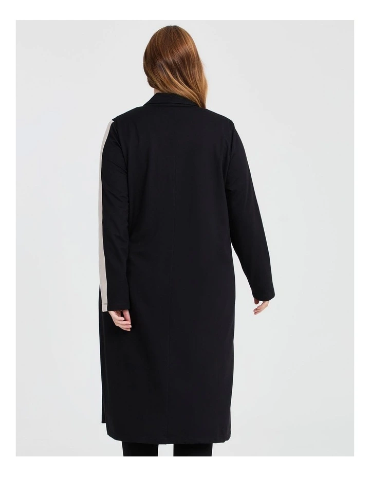 Ponte Celia Stripe Detail Cardigan Black image 2