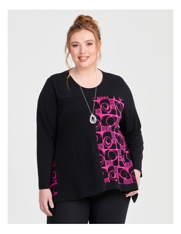 HOT PINK MULTI colour