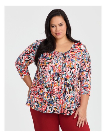 RED/MULTI colour