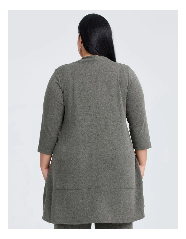 Snug Pocket Tunic Dark Olive image 2