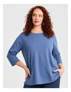 Good Earth Australian Cotton 3/4 T-Shirt