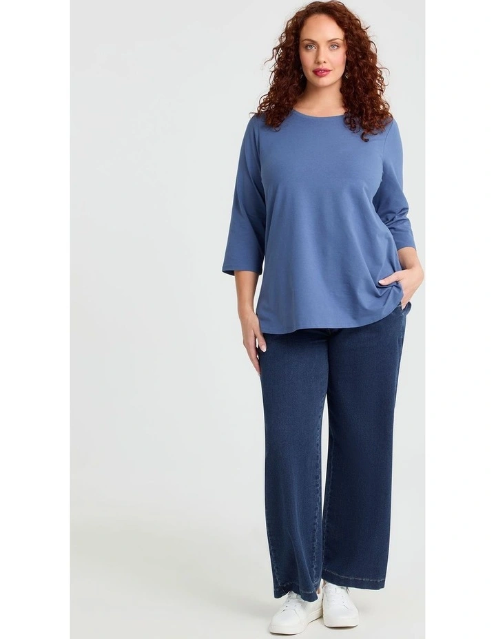 Good Earth Australian Cotton 3/4 T-Shirt image 3