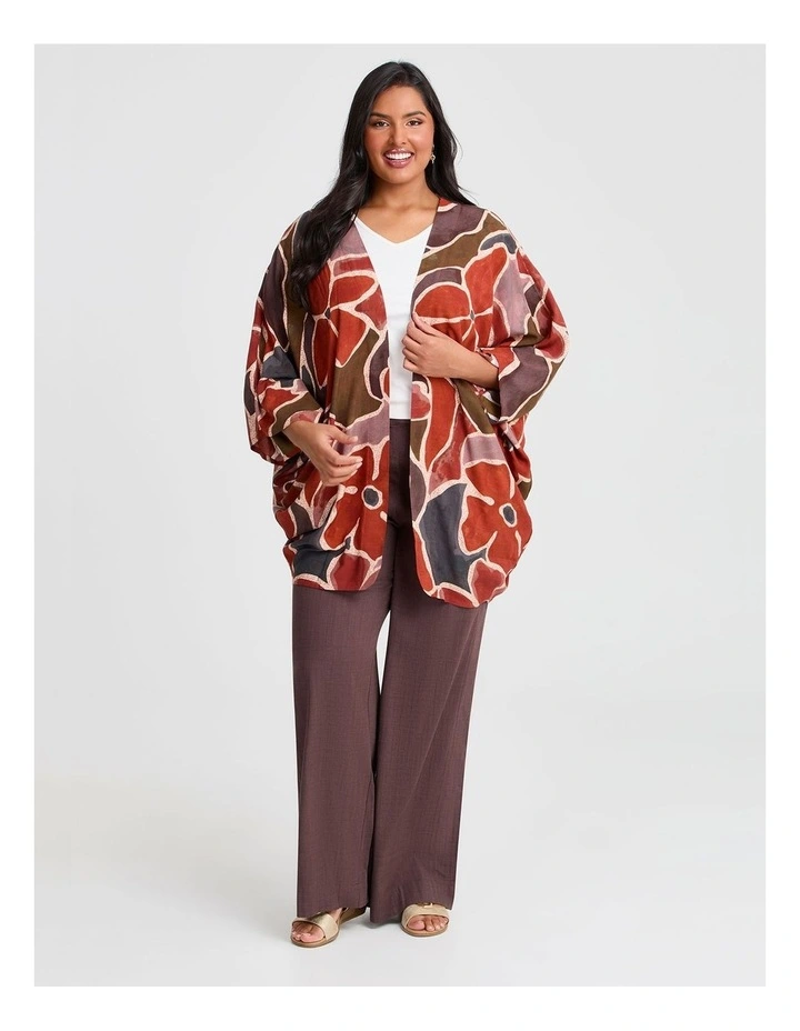 Abstract Flower Cape in Multi image 4
