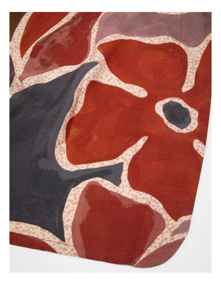 Abstract Flower Cape in Multi image 5