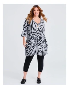 Cosy Snug Tunic Heather Grey