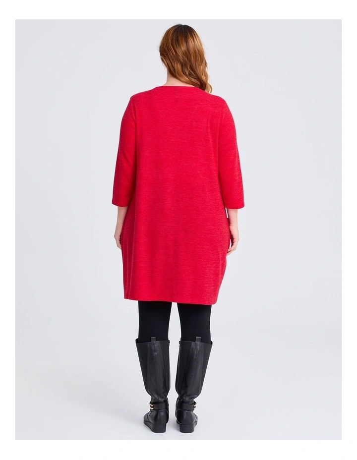 Cosy Snug Tunic Red image 2